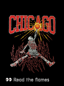 Chicago Flame Tee