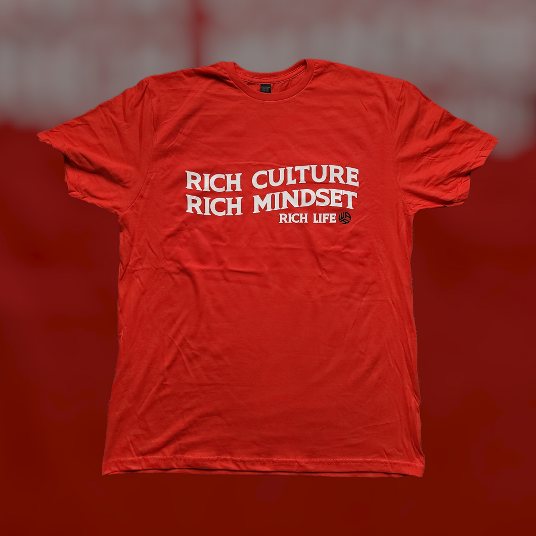 Rich Life Red Tee