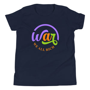 W.A.R half circle Youth Short Sleeve T-Shirt