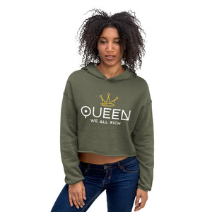 QUEEN Crop Hoodie