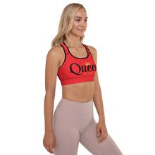 Load image into Gallery viewer, QUEEN Padded Sports Bra