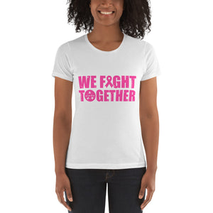 We Fight Together Fitted t-shirt