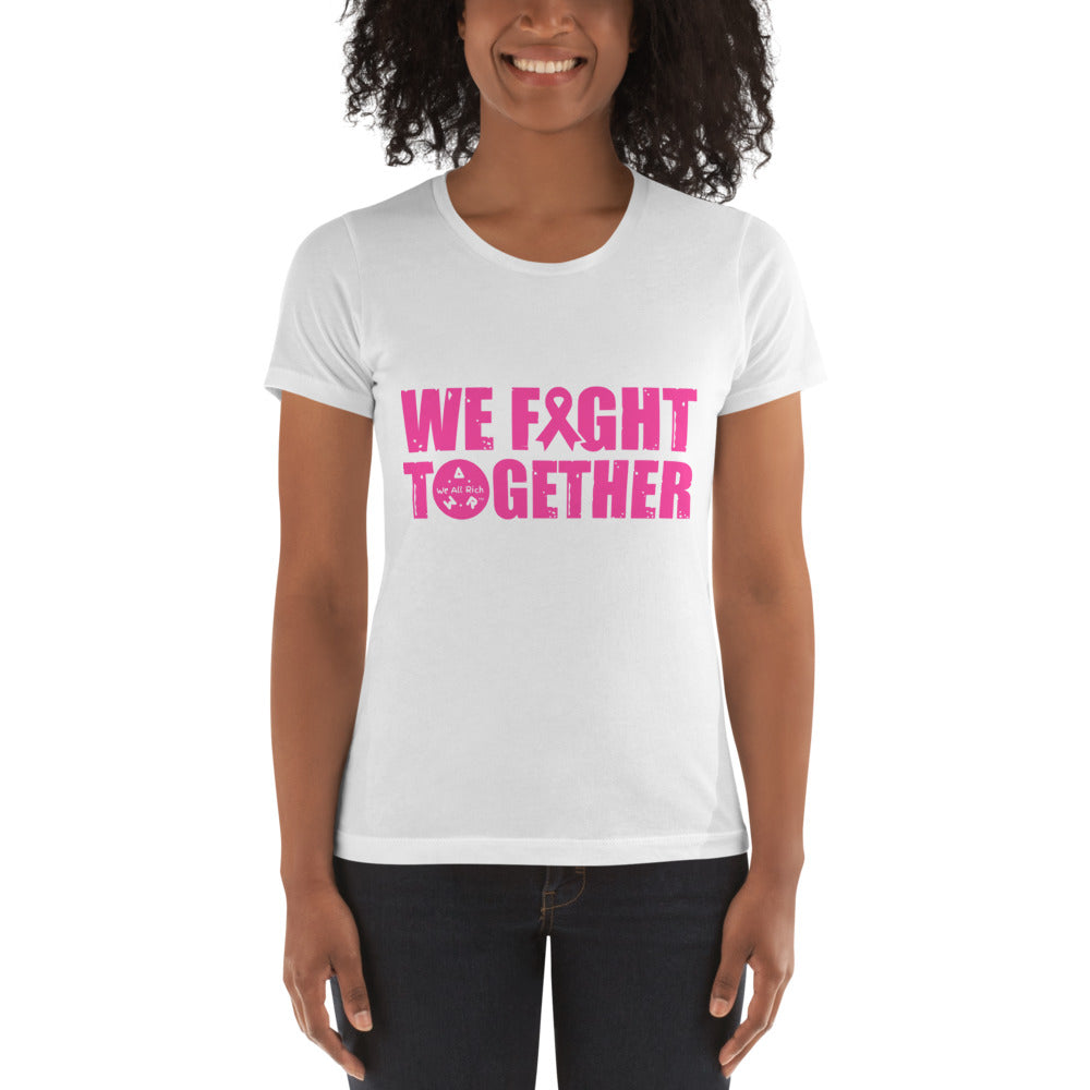 We Fight Together Fitted t-shirt