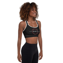 Load image into Gallery viewer, We All Rich Padded Sports Bra