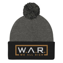 Load image into Gallery viewer, W.A.R. Pom-Pom Beanie