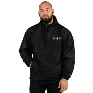 Embroidered Champion/We All Rich Packable Jacket