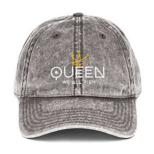 Queen Vintage Cotton Twill Cap