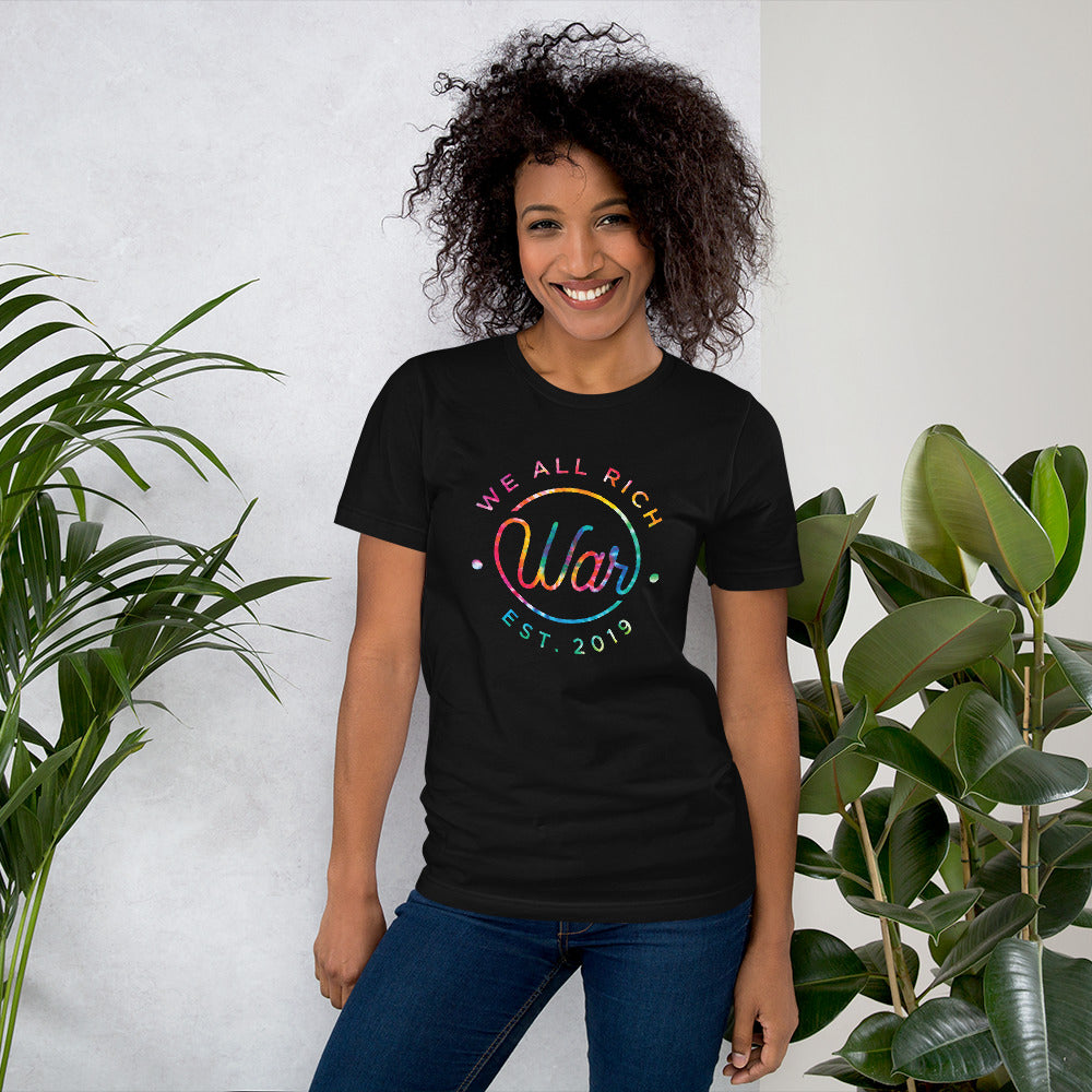 Curvy Tye Dye Unisex T-Shirt